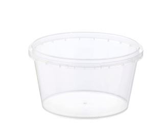 Round Container Tamper Evident Plastic  (480ml)